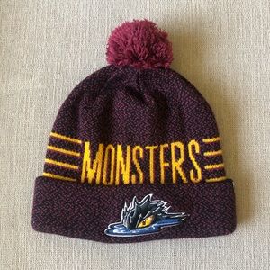 47 Brand Cleveland Monsters Hockey beanie like new!